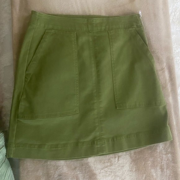 Free Assembly Dresses & Skirts - Short Denim Green Skirt